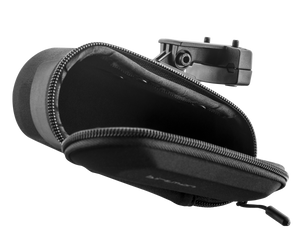 Birzman Saddle rail mounts + bag black Satteltasche Seitenöffnung Auf und Davon Outdoor Equipment