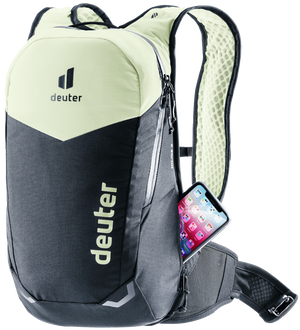 deuter Hiline 8 | Fahrradrucksack phosphor-black MTB Rucksack mit Protektor Auf und Davon Outdoor Equipment