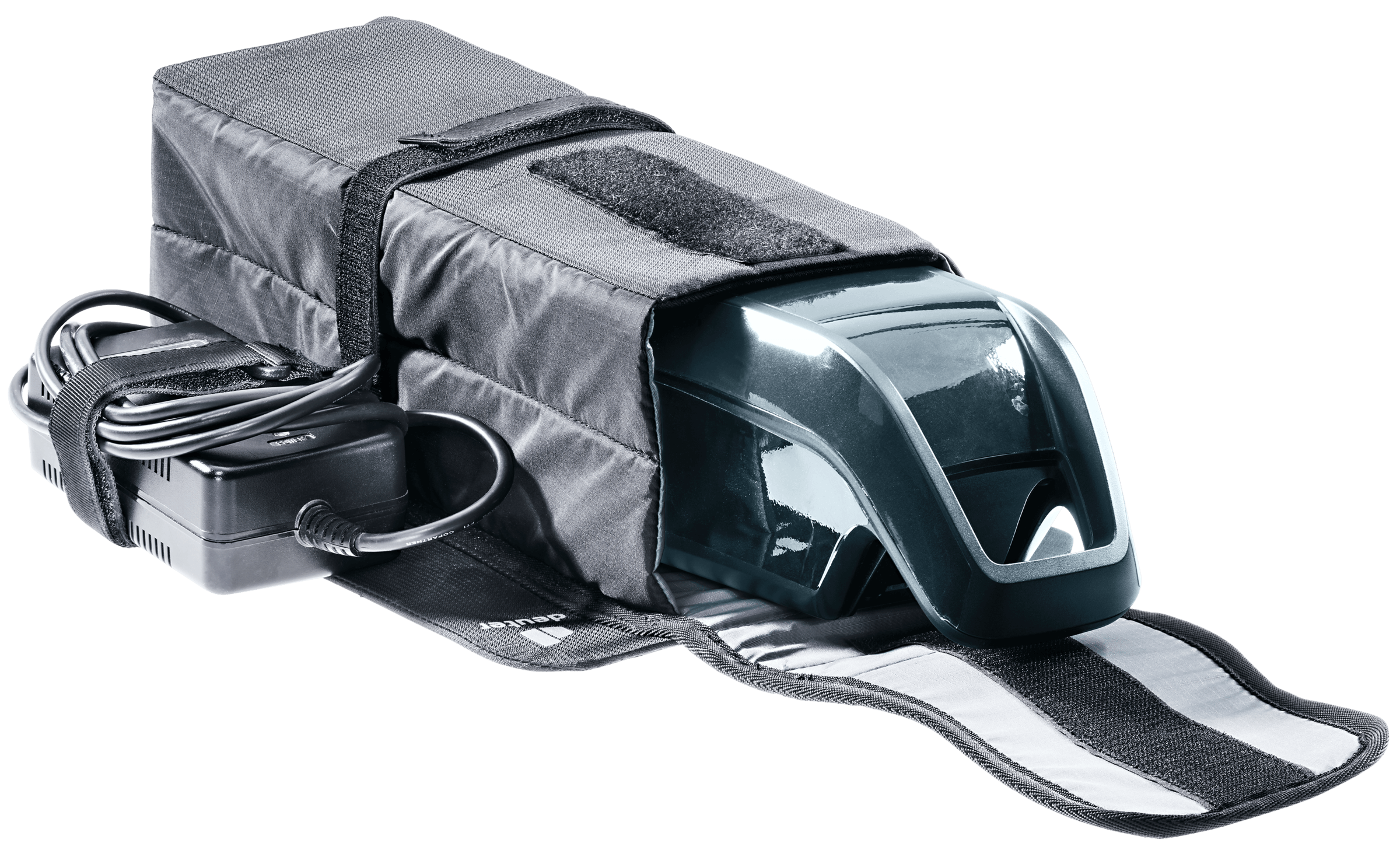deuter E-Pocket black Fahrrad Akku Tasche Transporttasche Fahrradakku Auf und Davon Outdoor Equipment