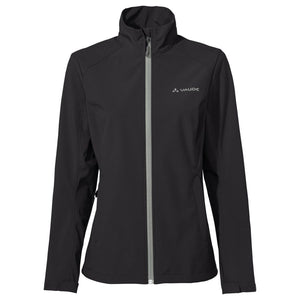 vaude Women's Hurricane Jacket IV black uni Softshell Jacke Auf und Davon Outdoor Equipment