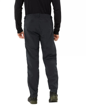 vaude Men's Qimsa Light Softshell Pants II | Fahrradhose black windabweisend wasserabweisend Auf und Davon Outdoor Equipment
