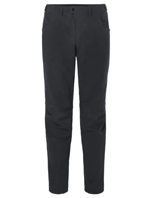 vaude Men's Qimsa Light Softshell Pants II | Fahrradhose black windabweisend wasserabweisend Auf und Davon Outdoor Equipment