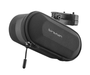 Birzman Saddle rail mounts + bag black Satteltasche Seitenöffnung Auf und Davon Outdoor Equipment