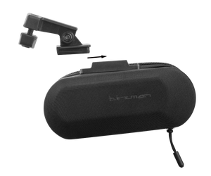 Birzman Saddle rail mounts + bag black Satteltasche Seitenöffnung Auf und Davon Outdoor Equipment