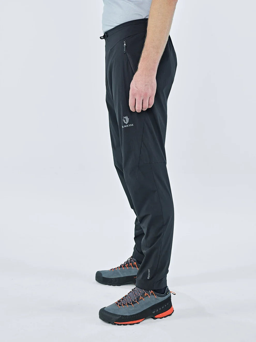 Blackyak Herren Abigar Light Outdoor Pants | Outdoorhose black beauty Berghose Funktionshose Auf und Davon Outdoor Equipment