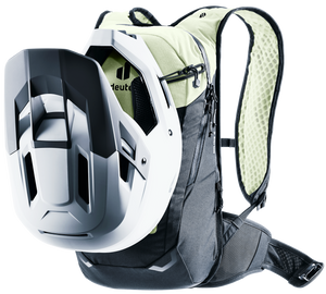 deuter Hiline 8 | Fahrradrucksack phosphor-black MTB Rucksack mit Protektor Auf und Davon Outdoor Equipment