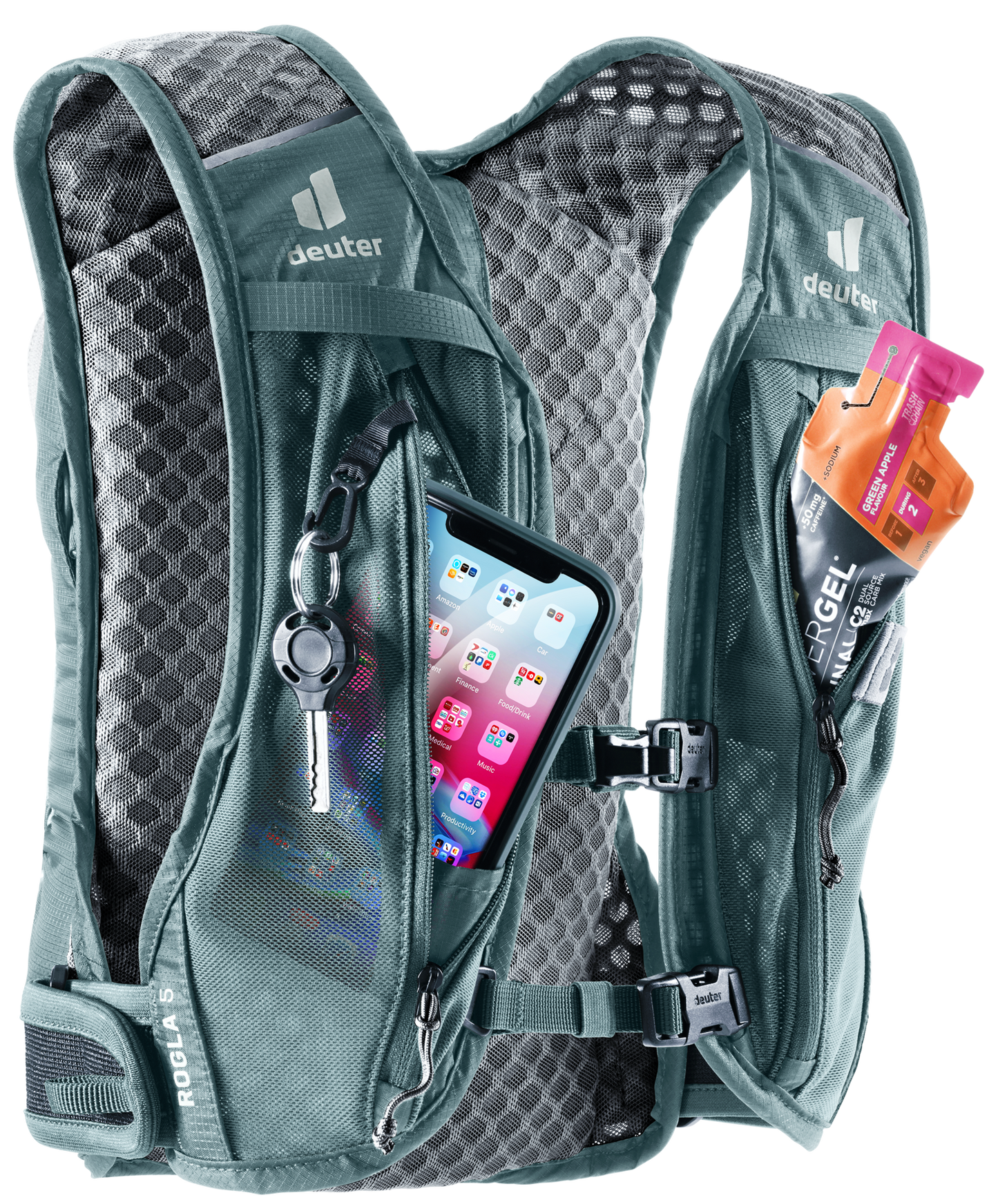 deuter Rogla 5 | Fahrradrucksack graphite-shale Auf und Davon Outdoor Equipment