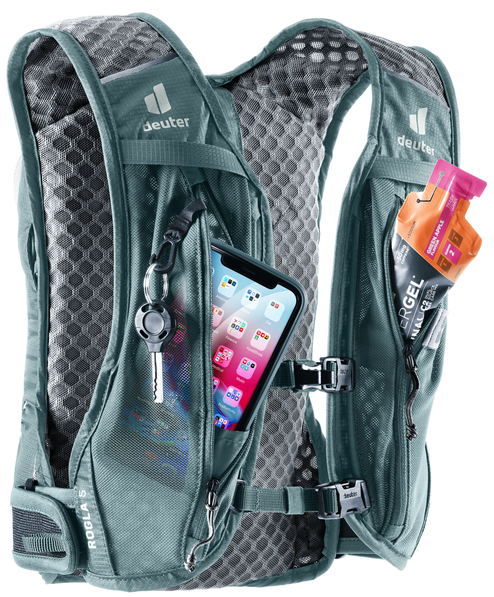 deuter Rogla 5 | Fahrradrucksack graphite-shale Auf und Davon Outdoor Equipment