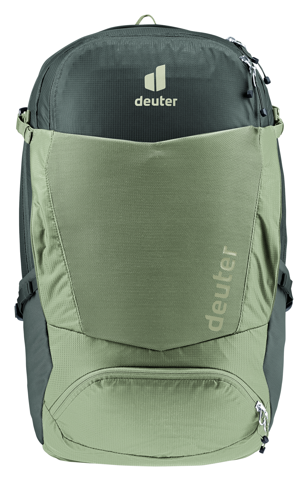 deuter Trans Alpine Pro 28 Fahrradrucksack grove-ivy MTB Rucksack Auf und Davon Outdoor Equipment