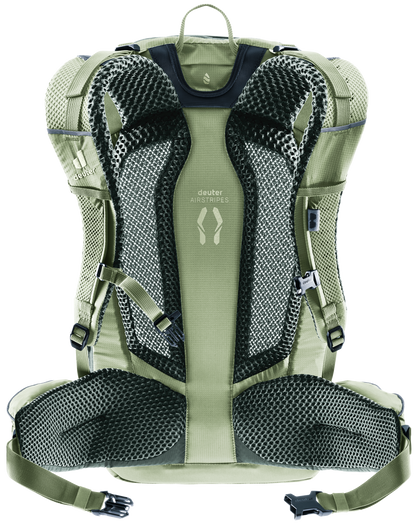 deuter Trans Alpine Pro 28 Fahrradrucksack grove-ivy MTB Rucksack Auf und Davon Outdoor Equipment