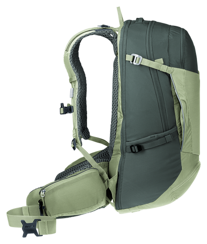 deuter Trans Alpine Pro 28 Fahrradrucksack grove-ivy MTB Rucksack Auf und Davon Outdoor Equipment