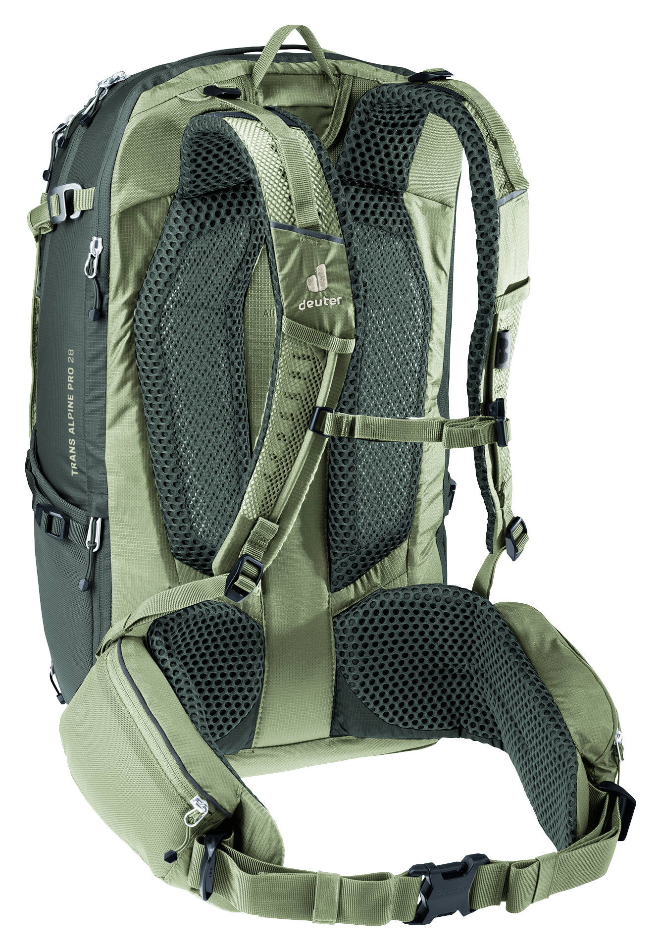 deuter Trans Alpine Pro 28 Fahrradrucksack grove-ivy MTB Rucksack Auf und Davon Outdoor Equipment