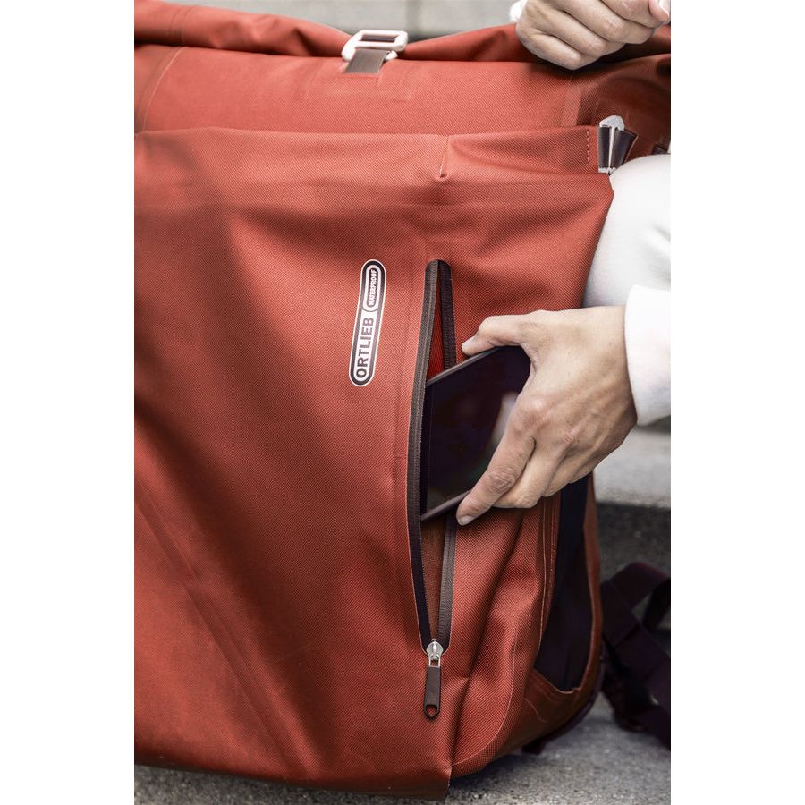 ortlieb Vario QL3.1 26L - Fahrradtasche | Rucksack rooibos orange Auf und Davon Outdoor Equipment