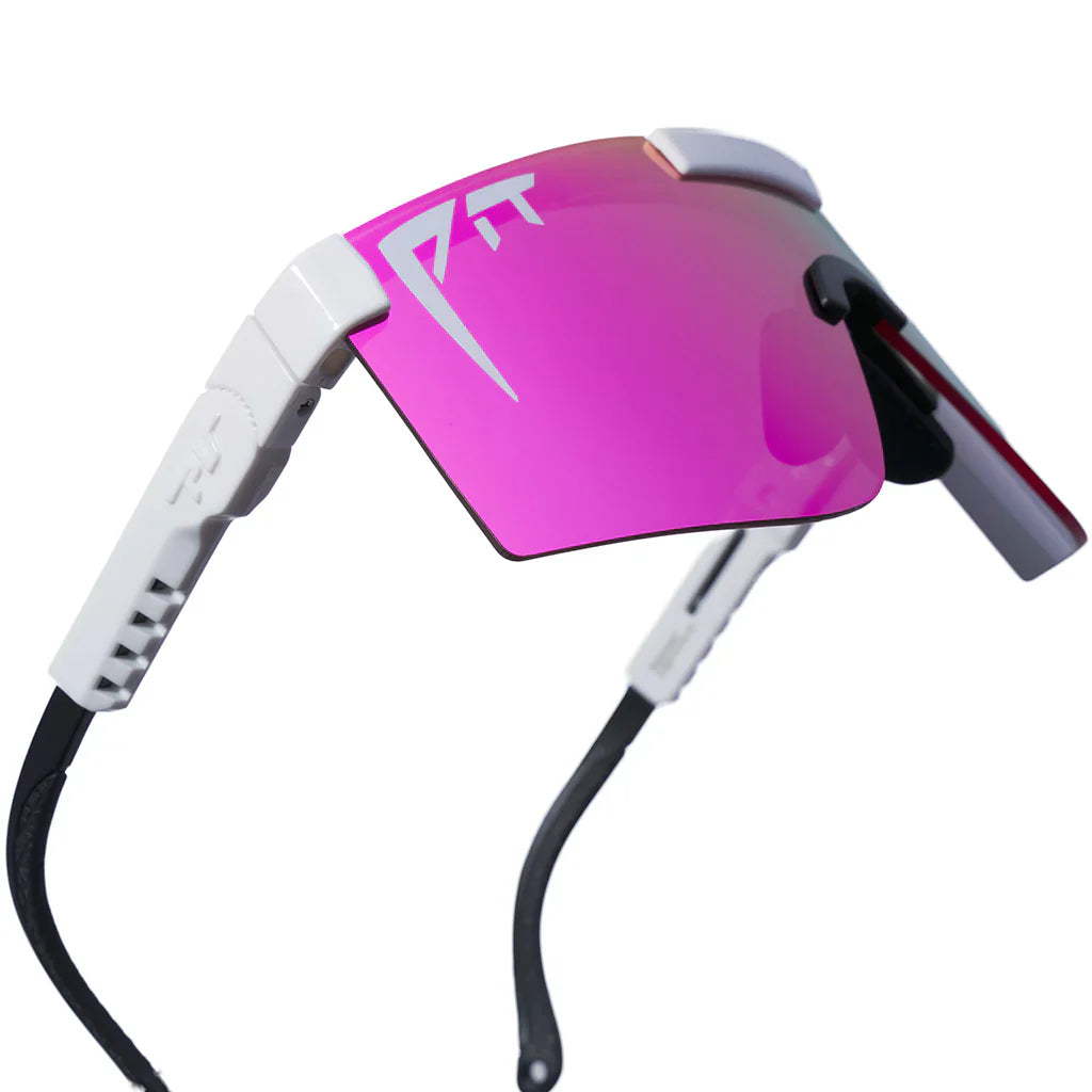 pit viper The Originals 2.0 Regular HDPV - Miami Nights Pink Fahrradbrille schnelle Brille Laufbrille Auf und Davon Outdoor Equipment