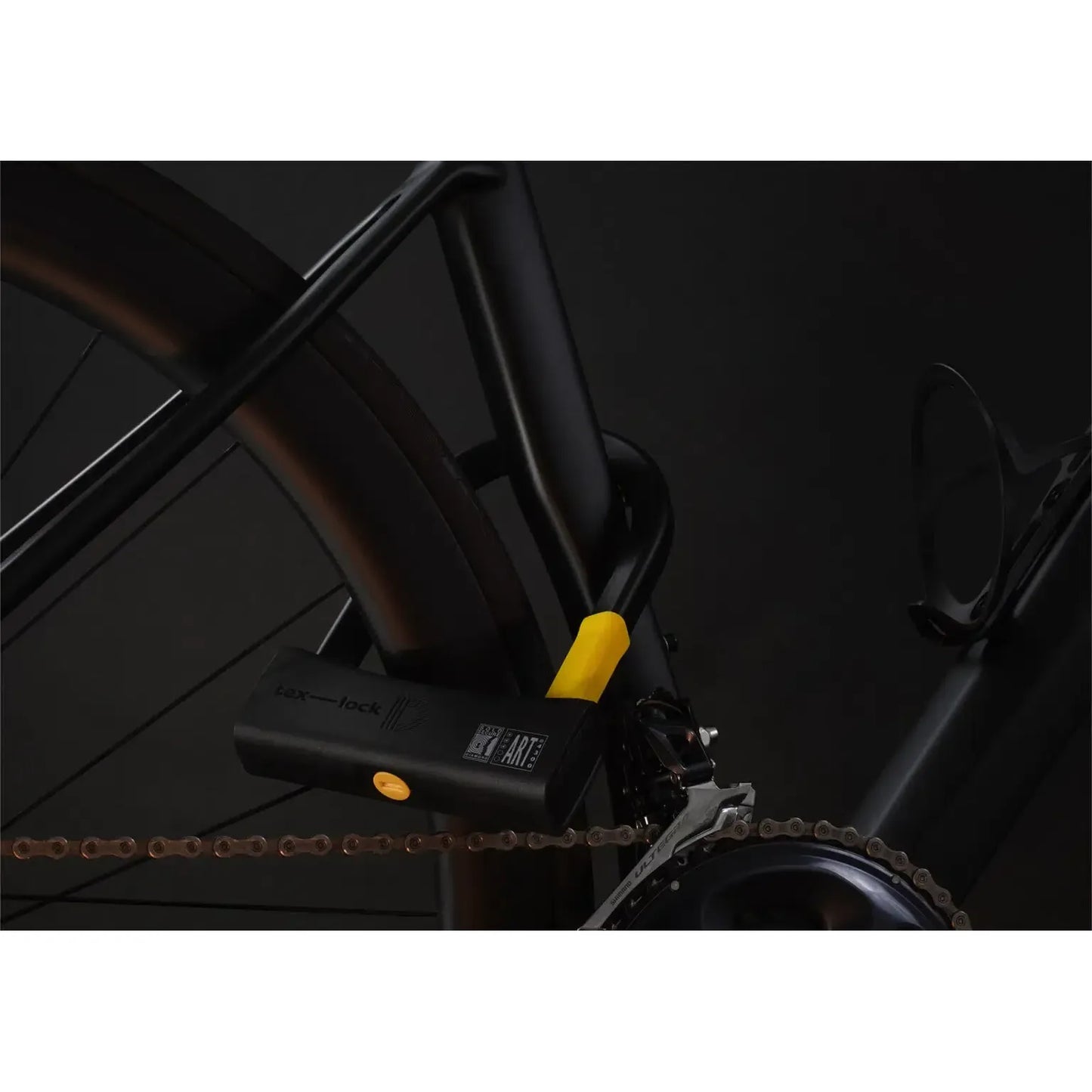 tex-lock D-lock Bügelschloss schwarz Auf und Davon Outdoor Equipment