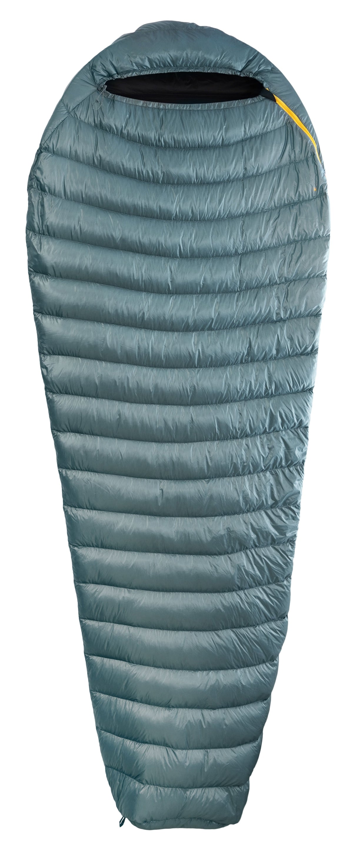 warmpeace Scale 200 180cm | Schlafsack foggy blue/black Sommerschlafsack Daunenschlafsack Mumienschlafsack Daune Auf und Davon Outdoor Equipment